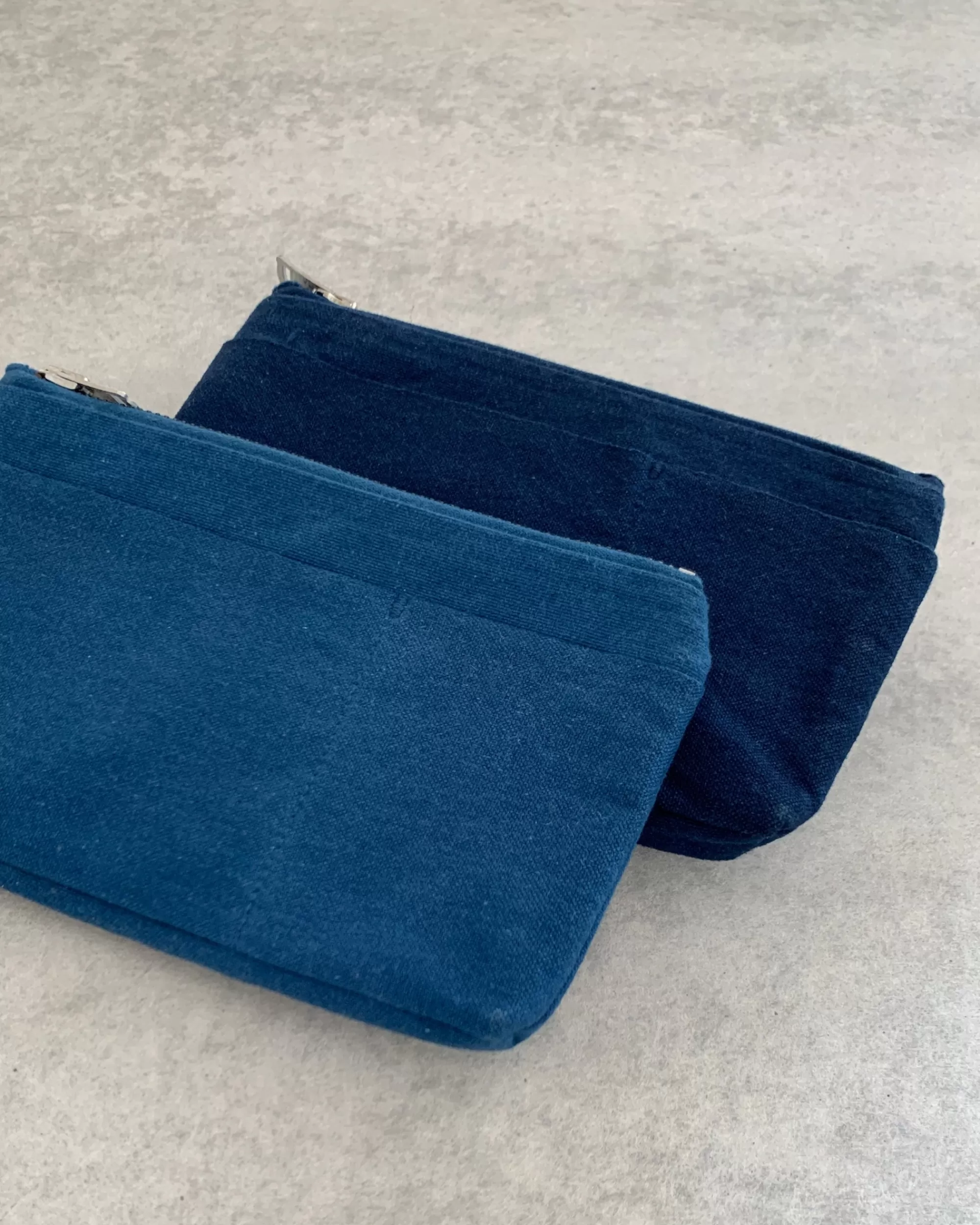 buaisou : Mini Pochette En Toile Indigo Online