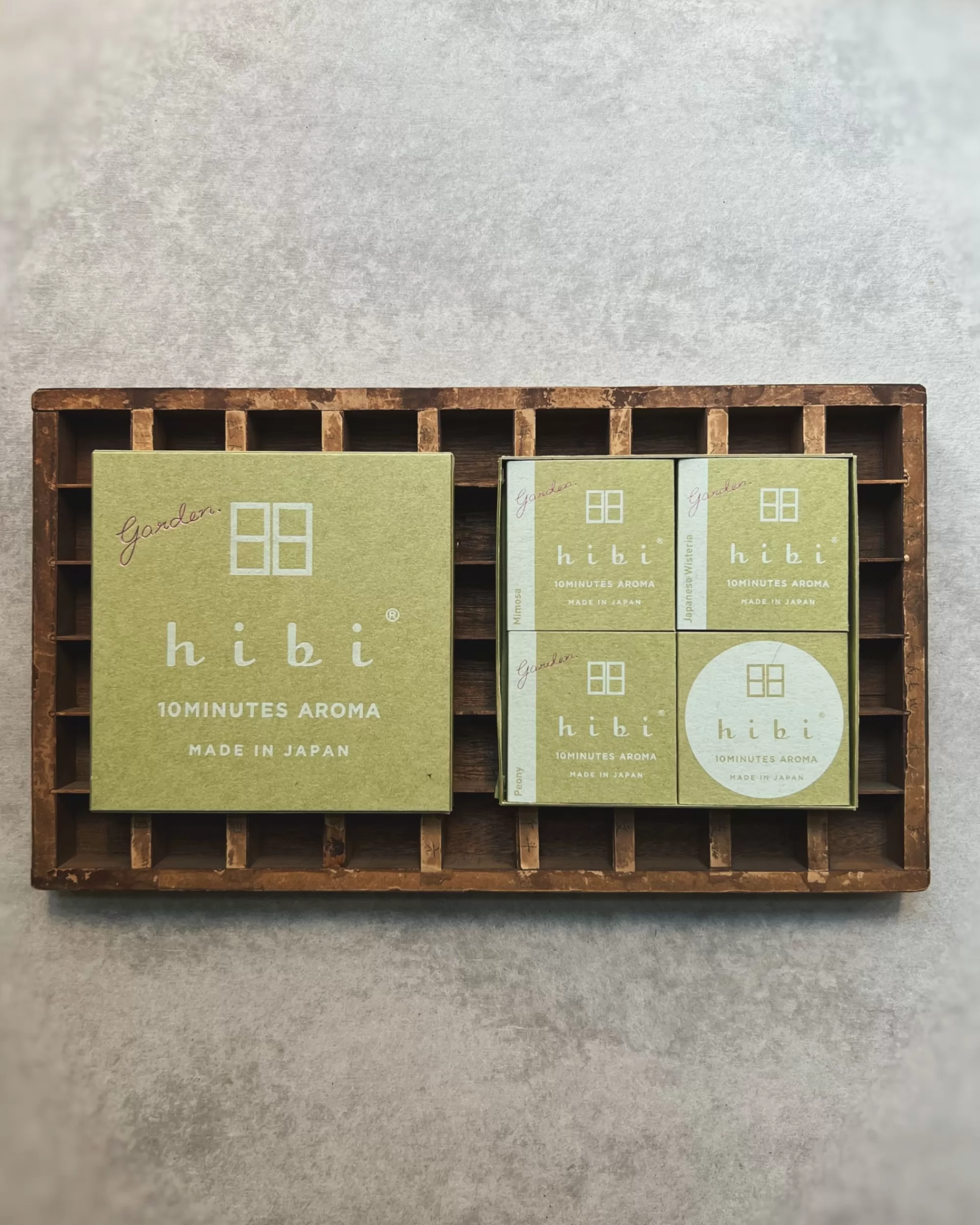 hibi Encens 10 Minutes : Coffret Cadeau Parfums De Jardin Online