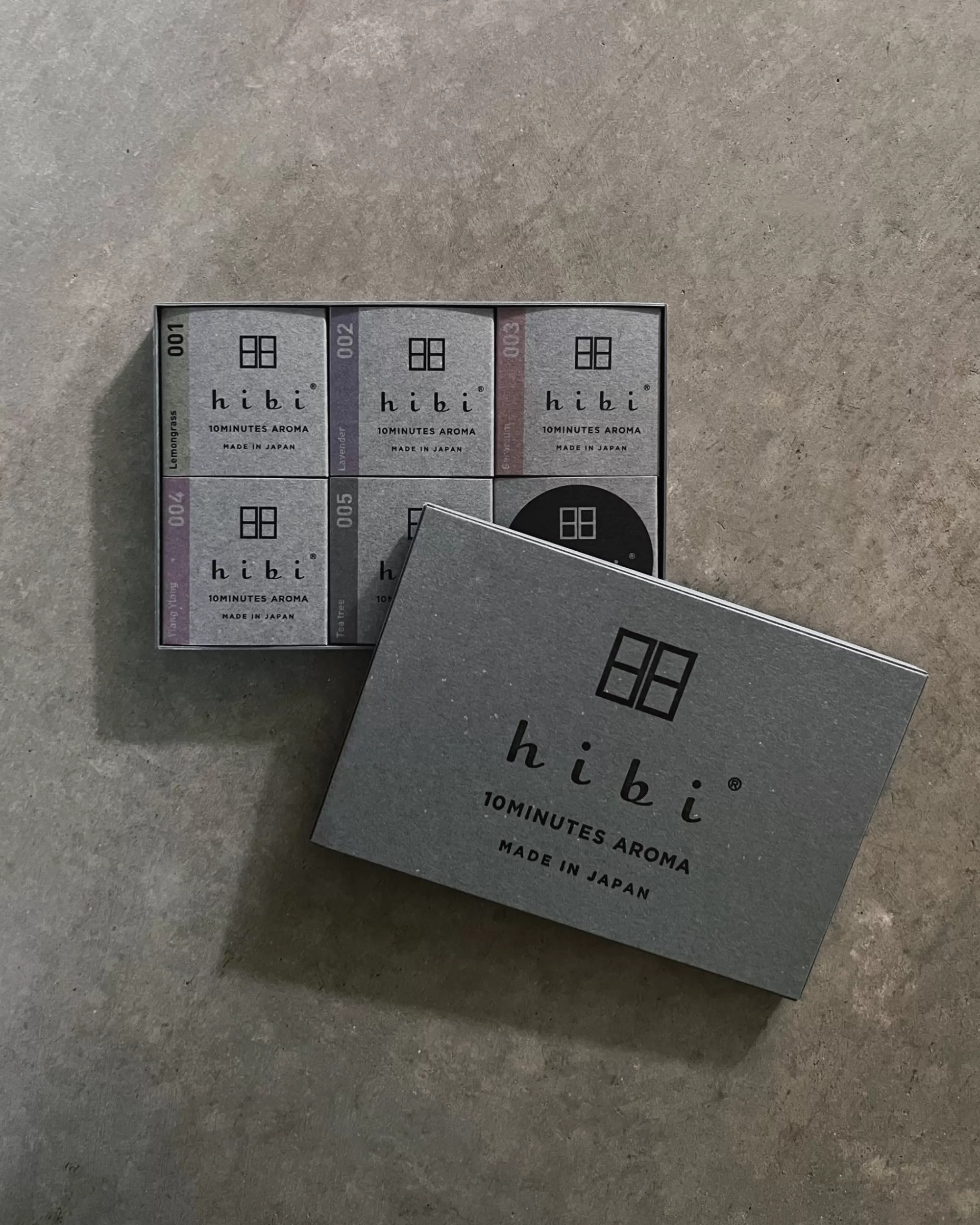 hibi Encens 10 Minutes : Coffret Cadeau Parfums Modernes New