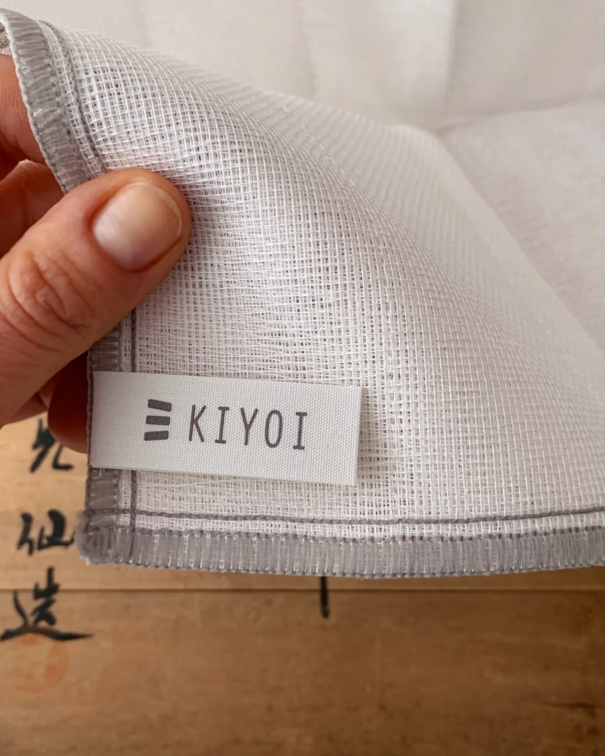 the maker Kiyoi : Tissu Au Charbon De Caya Cheap