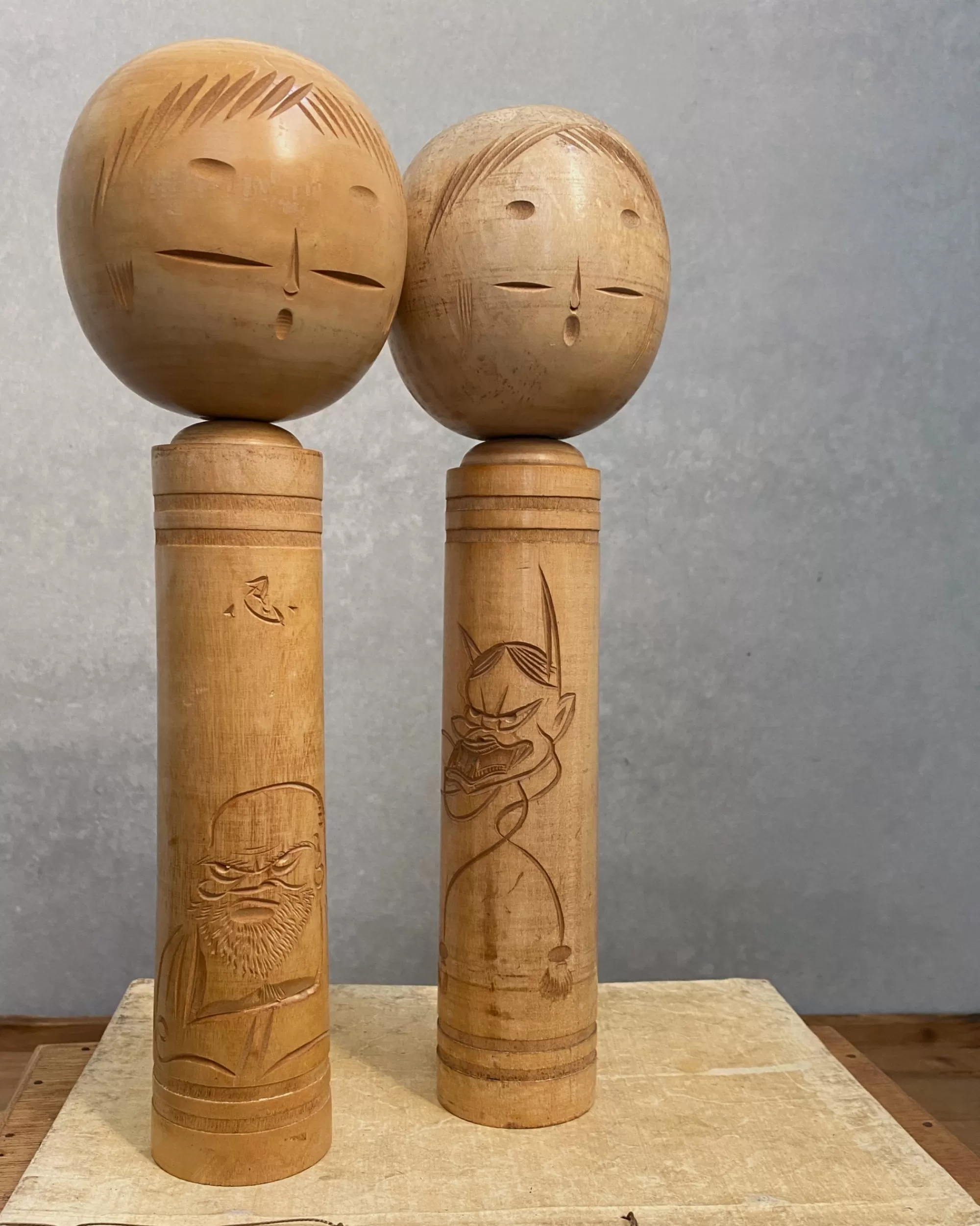 the maker Kokeshi Japonais Vintage Hot