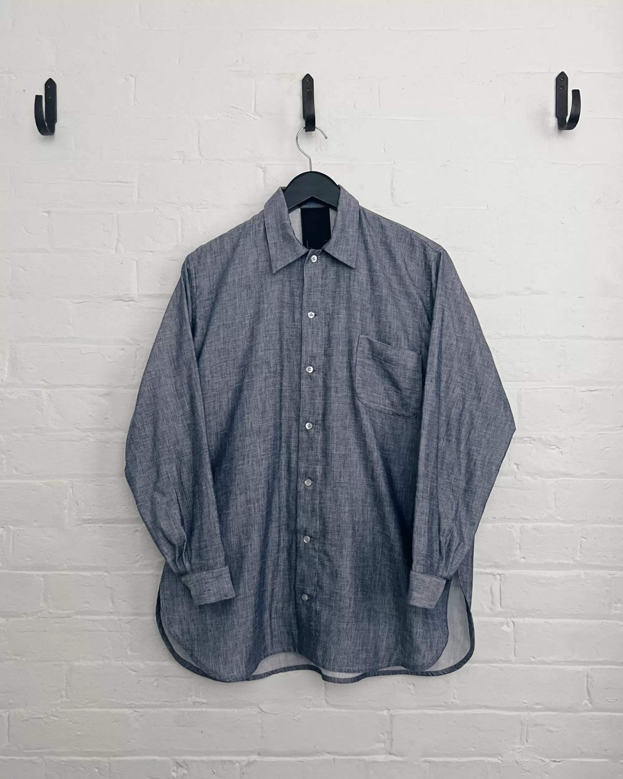 LJ struthers : Chemise En Coton Chambray Cheap