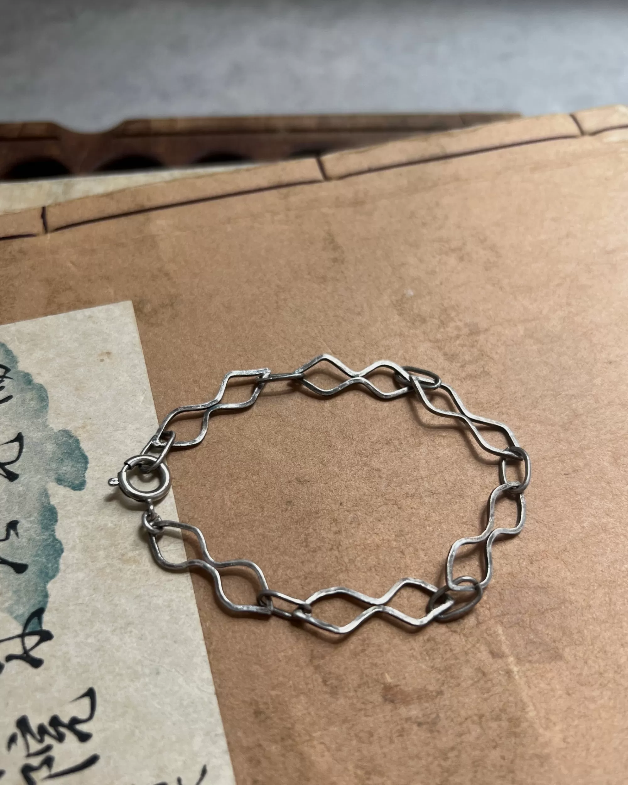 modern marcel Marcel Moderne : Bracelet Argent Vintage New