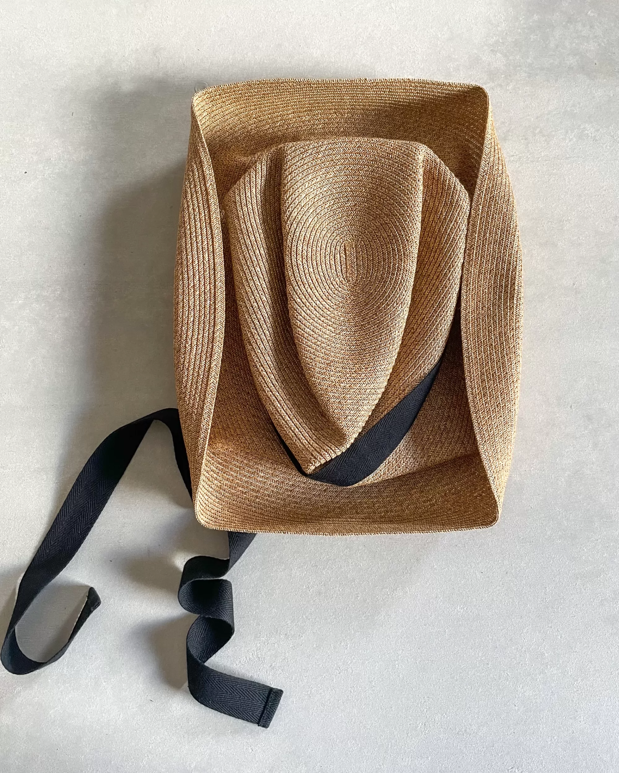 mature ha : Chapeau En Boite En Orge Avec Ruban Carbon Garden Flash Sale