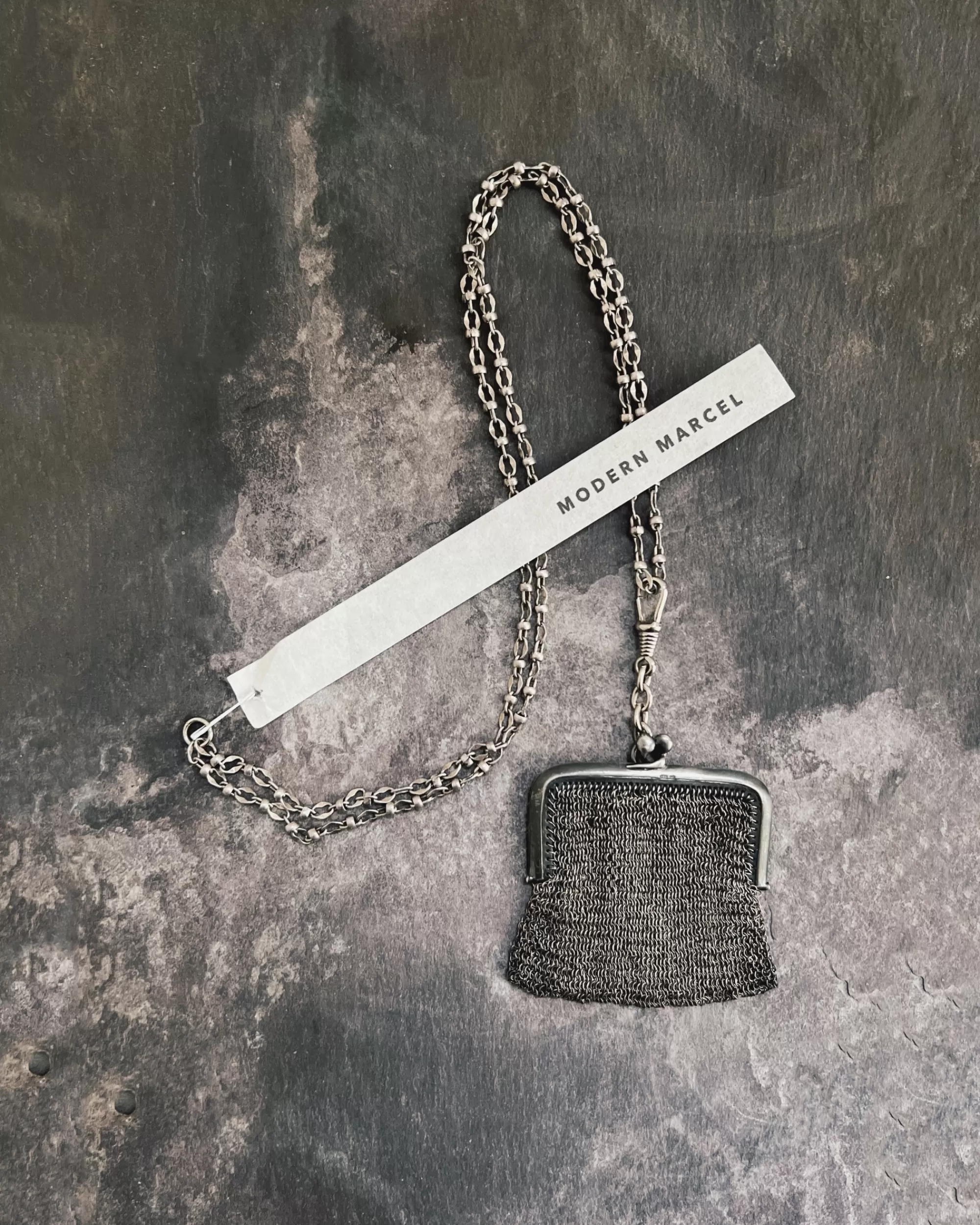 modern marcel : Collier De Sac A Main En Chaine Vintage Clearance