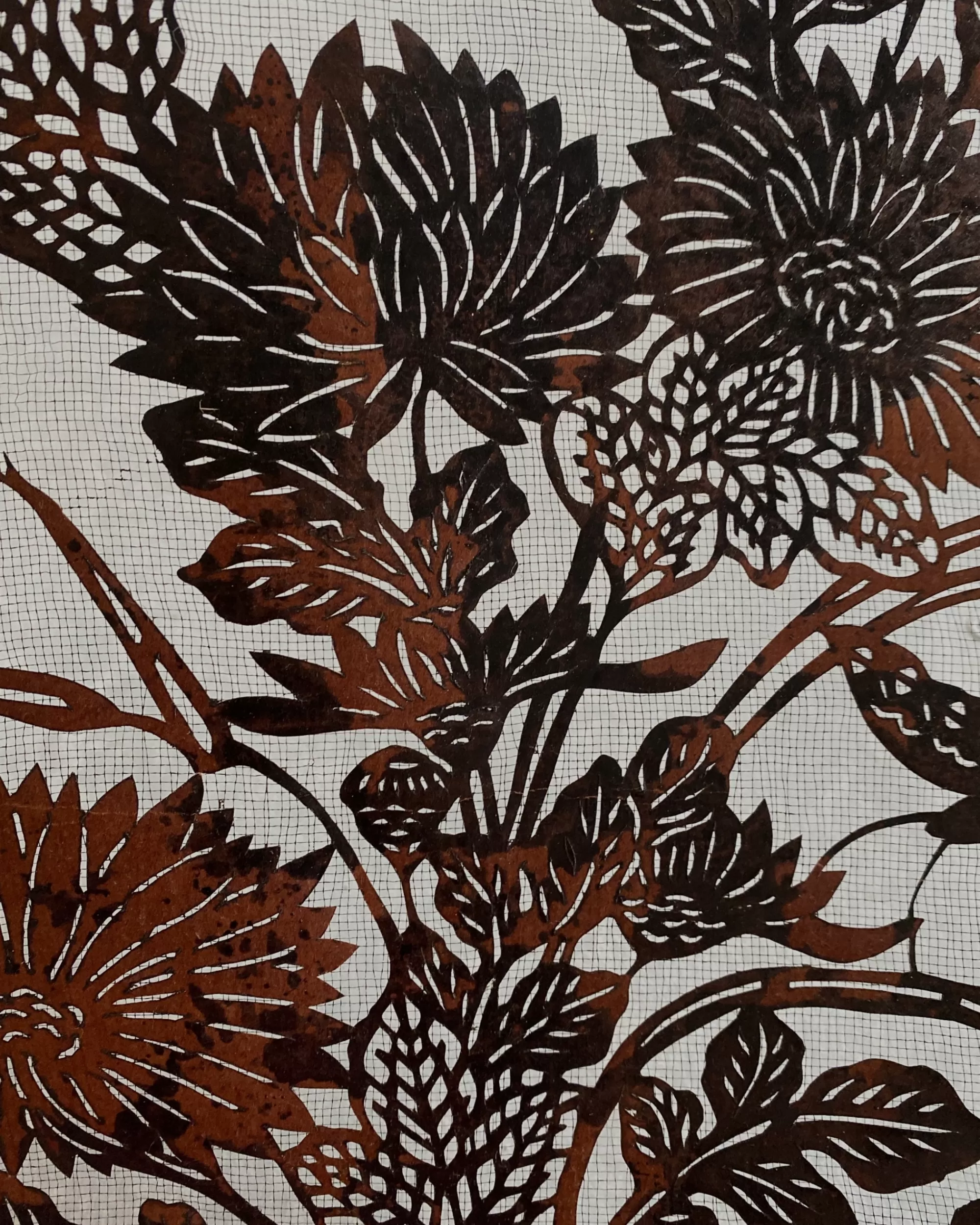 the maker Pochoir Katagami Japonais Vintage Best