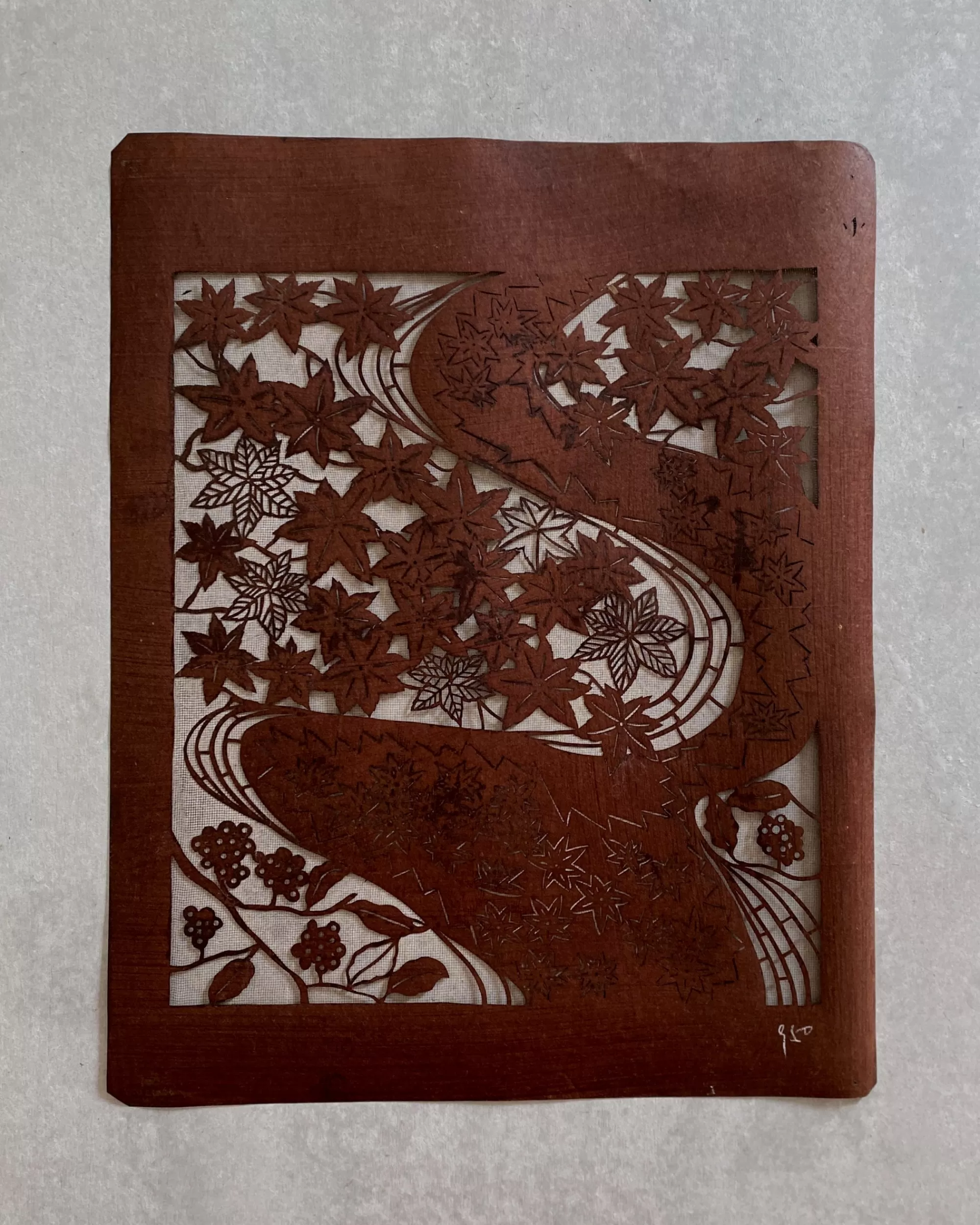 the maker Pochoir Katagami Japonais Vintage Online