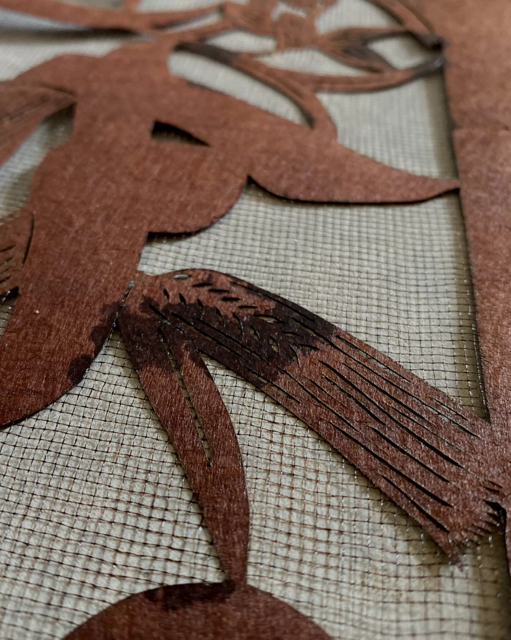 the maker Pochoir Katagami Japonais Vintage Clearance