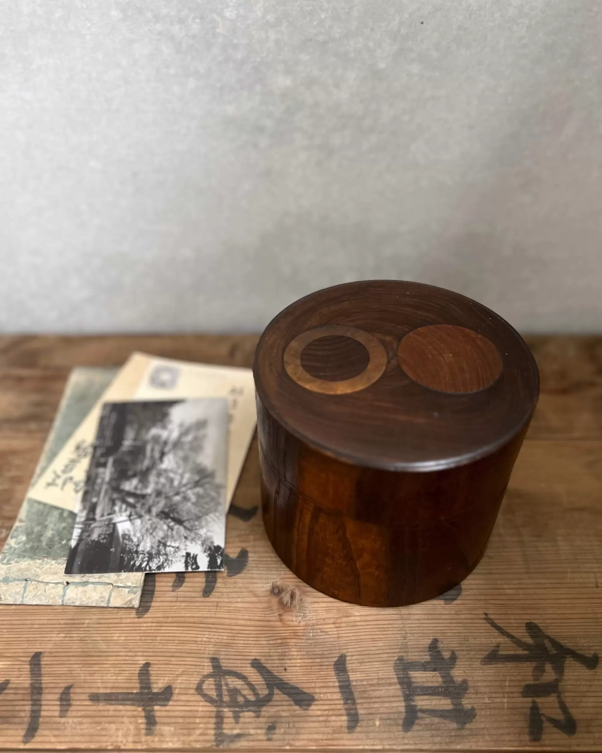 the maker Recipient Vintage En Bois Japonais Best