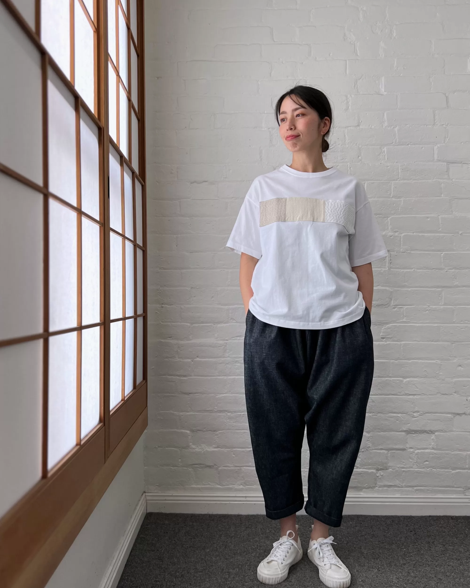 TERAS : T-Shirt Sashiko Sale